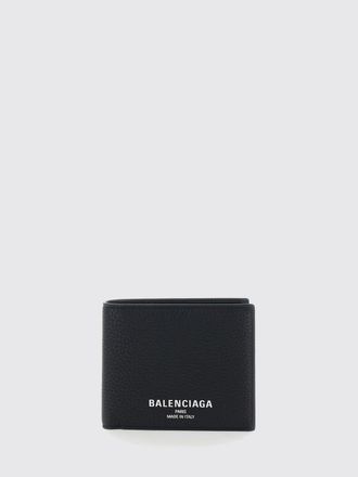 Balenciaga Portafoglio in pelle di vitello con logo