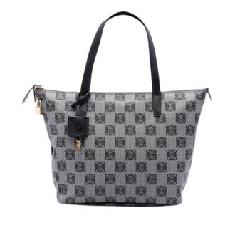 Loewe Pre-owned Tote Bag - Dames - Vintage Shopper - Grijs - ONE Size - Leer - Vintage