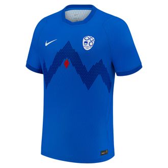 Nike Slovenia 2026 Match Away Nike Mens Aero-FIT Soccer Authentic Jersey in Blue | IO4469-435
