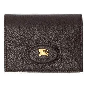 Burberry (WMNS) Burberry 26 Bloomsbury Folding Card Case Peat Brown Sand Beige 81204911