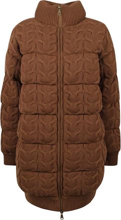 Max Mara Dames, Jassen, Bruin, Maat: 2XS Zijde