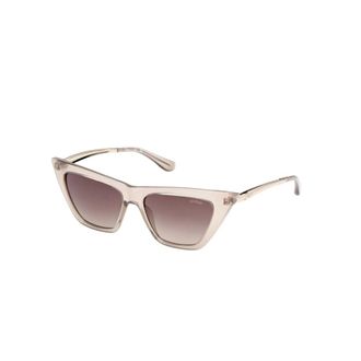 Guess Rectangular Sunglasses - female - Guess - Sunglasses - Beige - 53 MM - Accessories