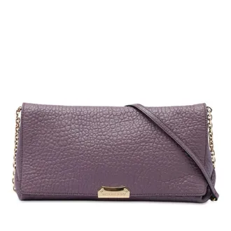 Burberry Pre-owned Burberry Medium Grained Calfskin Mildenhall Crossbody Ladies VKWEJ5GYY7K0OEDR