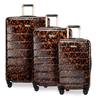 Ricardo Beverly Hills Cambria Hardside Luggage 2-Piece Set in Tortoise at Nordstrom