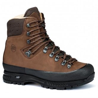 Hanwag Yukon Wide Wanderschuhe für Herren | braun/schwarz