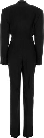 Stella McCartney Womens Black Wool Jumpsuit F: Viscose Tute Tracksuits