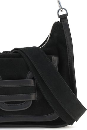 Pierre Hardy Womens Shoulder Bag Alpha Day Miss Calfskin Black Calf Leather