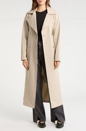 Rag & Bone Ginny Twill Trench Coat in Sandstone at Nordstrom Rack, Size X-Small