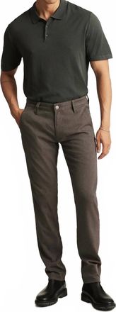 Mavi Milton Slim Straight Chino Pants In Feather Tweed
