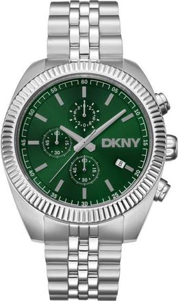 DKNY Chronograph Watch, 42mm in Dark Green at Nordstrom