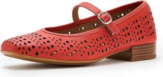 S&ouml;fft Ellie Womens Flat Shoes Coral : 6.5 M (B), Leather