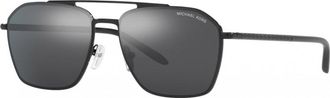 Michael Kors Mens MK1124-10056G MK1124 56 10056G Fashion Sunglasses - Black - One Size