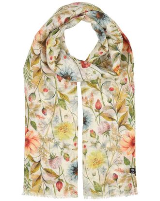 V. Fraas Vintage Floral Scarf