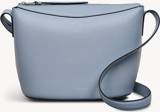 Radley London Smoke Blue Small Ziptop Cross Body Bag The Kensal SS25 Radley London