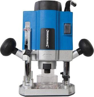 Silverline Fresatrice 1020 w a immersione regolabile per legno