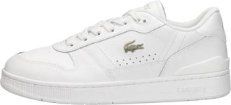 Lacoste T-Clip Sneakers Laag - Dames - Sneakers - Wit - 38 EU - Schoenen