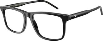 Emporio Armani Optical Frame - Heren - Brillen - Zwart - 55 MM - Accessoires