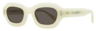 Isabel Marant Womens Geometric Sunglasses IM0052S SZJIR Ivory 49mm