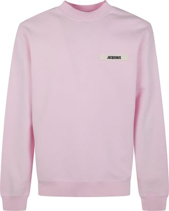 Jacquemus Le Sweatshirt Gros Grain Round Neck Sweatshirt