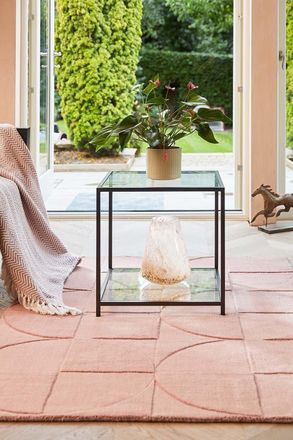 Origin Store Penny Rug in Pink | Size: 160 cm x 230 cm