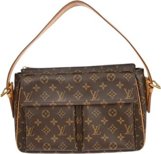 Louis Vuitton Pre-owned Shoulder Bags, female, Brown, Size: ONE SIZE Pre-owned Vintage Shoulder Bag