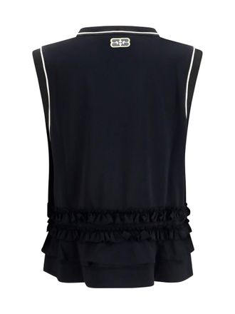 Ganni Cycora Tank Top - Black
