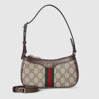 Gucci Ophidia Mini Shoulder Bag, Beige, GG Canvas