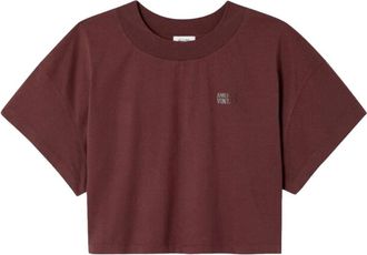 American Vintage Dames, Tops, Bruin, Maat: M/L Katoen