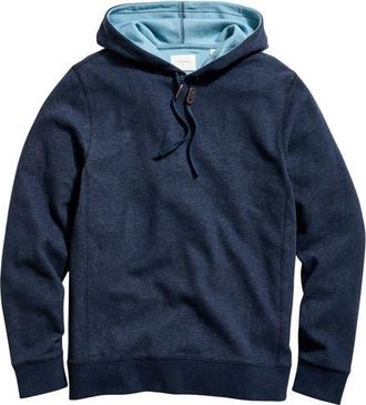 Billy Reid Cotton Blend Hoodie Sweatshirt in Carbon Blue at Nordstrom, Size Xx-Large