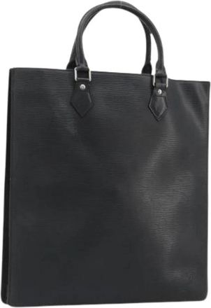 Louis Vuitton Pre-owned Tote Bag - Dames - Vintage Shopper - Zwart - ONE Size - Leer - Vintage