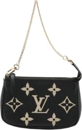 Louis Vuitton Pre-owned Mini Bags, female, Black, Size: ONE SIZE Pre-owned Mini Pochette
