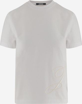 Jacquemus White Le T-shirt J T-shirt