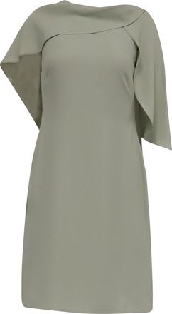 Ralph Lauren Lauren Ralph Lauren Cape Dress in Mint Green Polyester