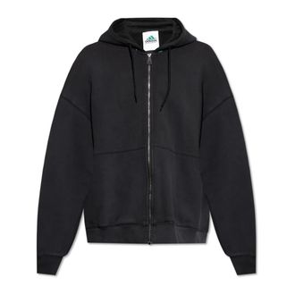 adidas Hoodie - Heren - Vesten met rits - Zwart - XL - Katoen - Hoodies & sweatvesten