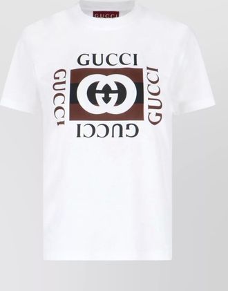 Gucci cotton short sleeve t-shirt