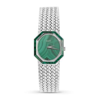 Piaget Pre-owned Piaget Vintage Green Dial Ladies Watch 9341 P5