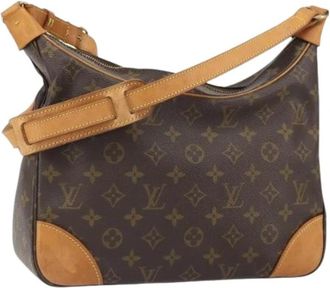Louis Vuitton Pre-owned Vintage Canvas Schoudertas - Dames - Vintage Schoudertas - Bruin - ONE Size - Vintage