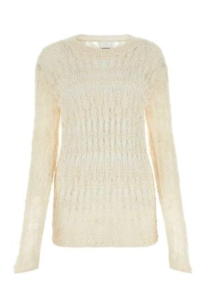 Isabel Marant Ivory cotton blend Cooper sweater