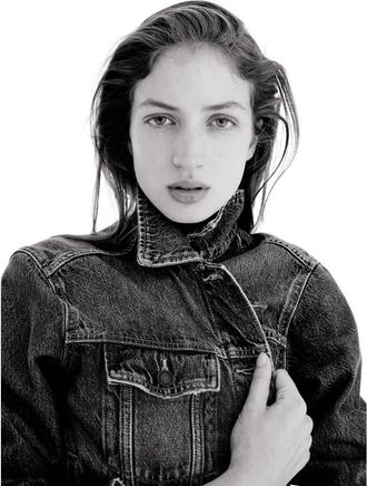 H&M Denim Jacket in Denim Blue at Nordstrom, Size Xx-Small