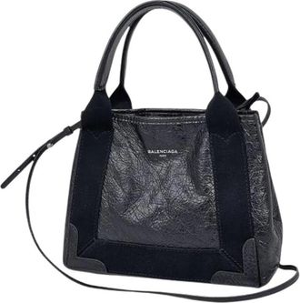 Balenciaga Pre-owned Vintage Tote Bag - Dames - Pre-owned - Zwart - Maat: ONE Size Zijde