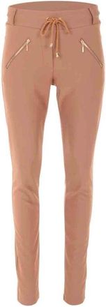 ZiZo Cappuccino Telefoonhoesje - Dames - Skinny broeken - Roze - 2XL - Broeken