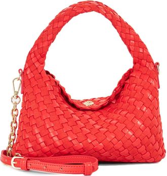 Dune London Womens Accessories Dinkydeliberate - Mini Woven Grab Bag - Red - One Size