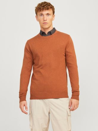 Jack & Jones JJEEMIL KNIT CREW NECK NOOS mit Rundhalsausschnitt