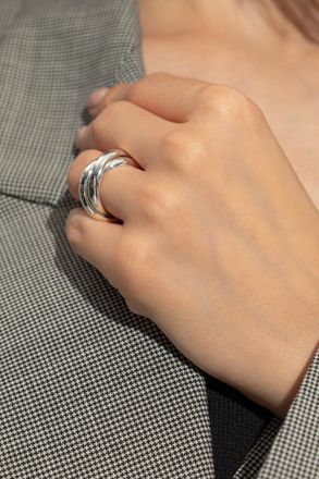 LI&Eacute; STUDIO Silver Ring The Sofie By Lie Studio, Womens, Silver