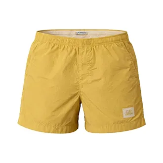 C.P. Company Beachwear, male, Yellow, Size: S Chrome-R Swim Shorts