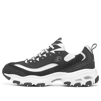 Skechers DLites 1.0 Black White 237153-BKW