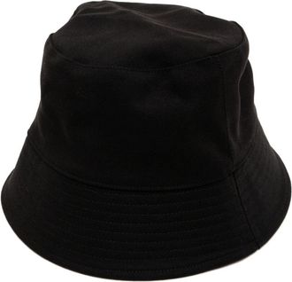 Team Wang The original 1 bucket hat - unisex - Polyester/viscose/Lyocell/Elastane/Cotton - One Size - Black