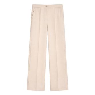 iBlues Wide Trousers, female, Beige, Size: S Filovia Trousers