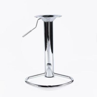 OEM Accesorios Para Taburetes Giratorios De Bar: Piezas De Repuesto Universales De Acero Inoxidable Con Reposapi&eacute;s Y Montaje De 8x8 Cm