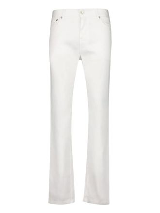 120% Lino Linnen broek - Wit